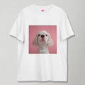 urday【Animal／White Dog／P】フォトTシャツ（9407684）ホワイト/urday（マミアン）