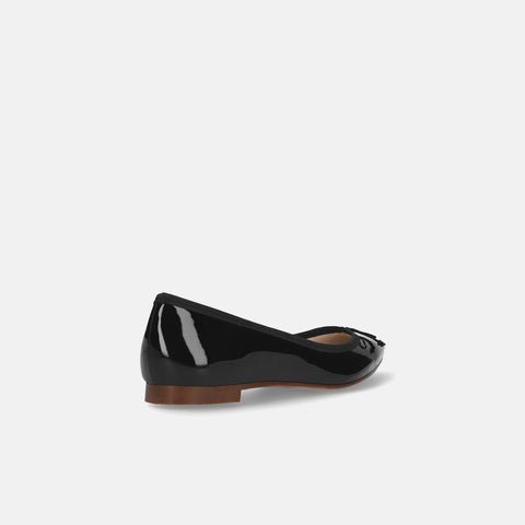 10% OFF: 2024SSBI: Pointed Toe Flat Ballet Shoes (1333) Black E