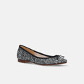 予約：2026AW：グリッター バレエシューズ（m17048）ブラックグリッター/mamian（マミアン）